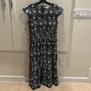 Navy Floral Jude Connally Dress